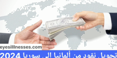 تحويل نقود من ألمانيا إلى سوريا 2024